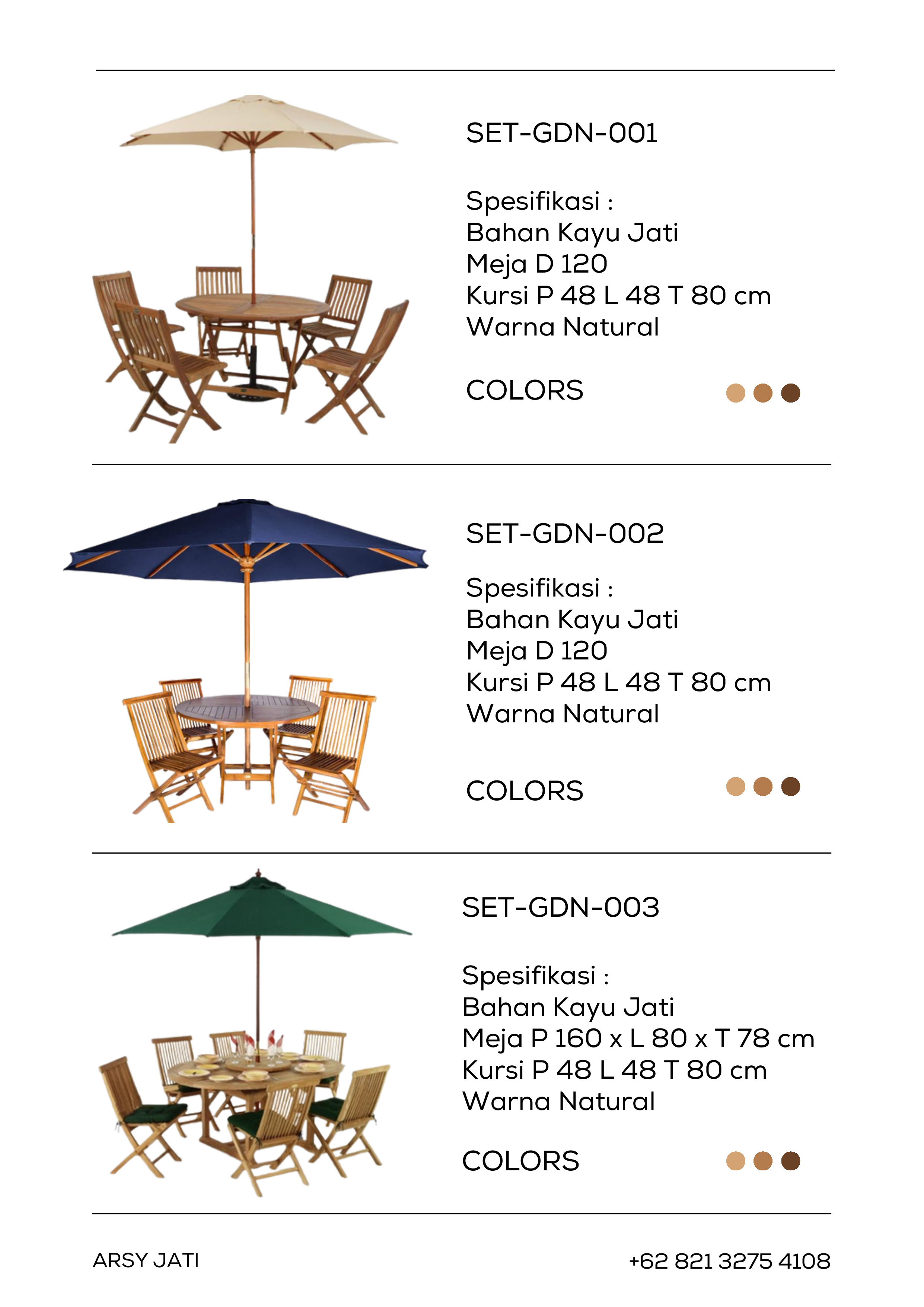 ArsyJati Gazebo Taman - Halaman 10 | Furniture Kayu Jati Premium