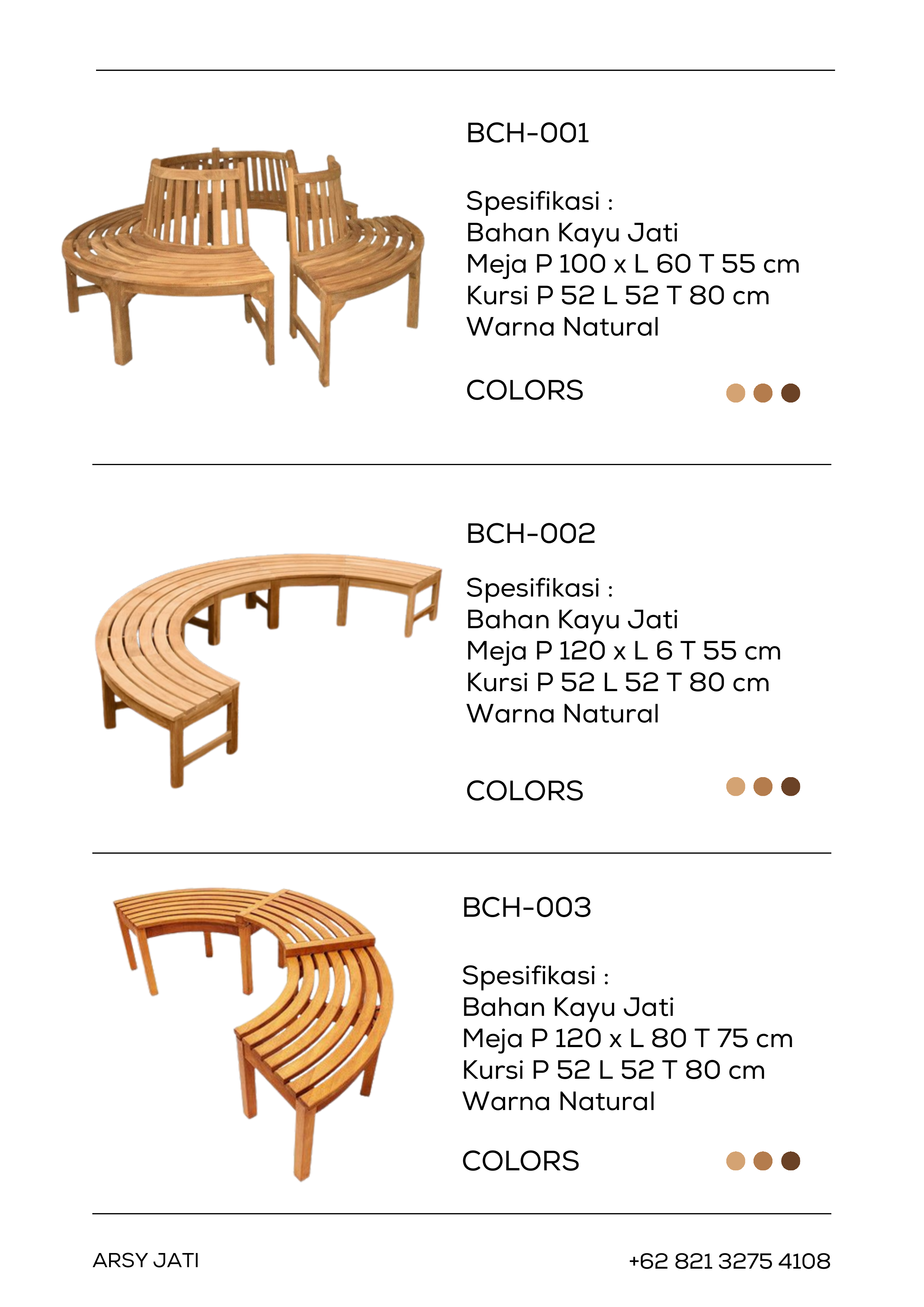 ArsyJati Furniture Outdoor Jati - Halaman 16 | Furniture Kayu Jati Premium