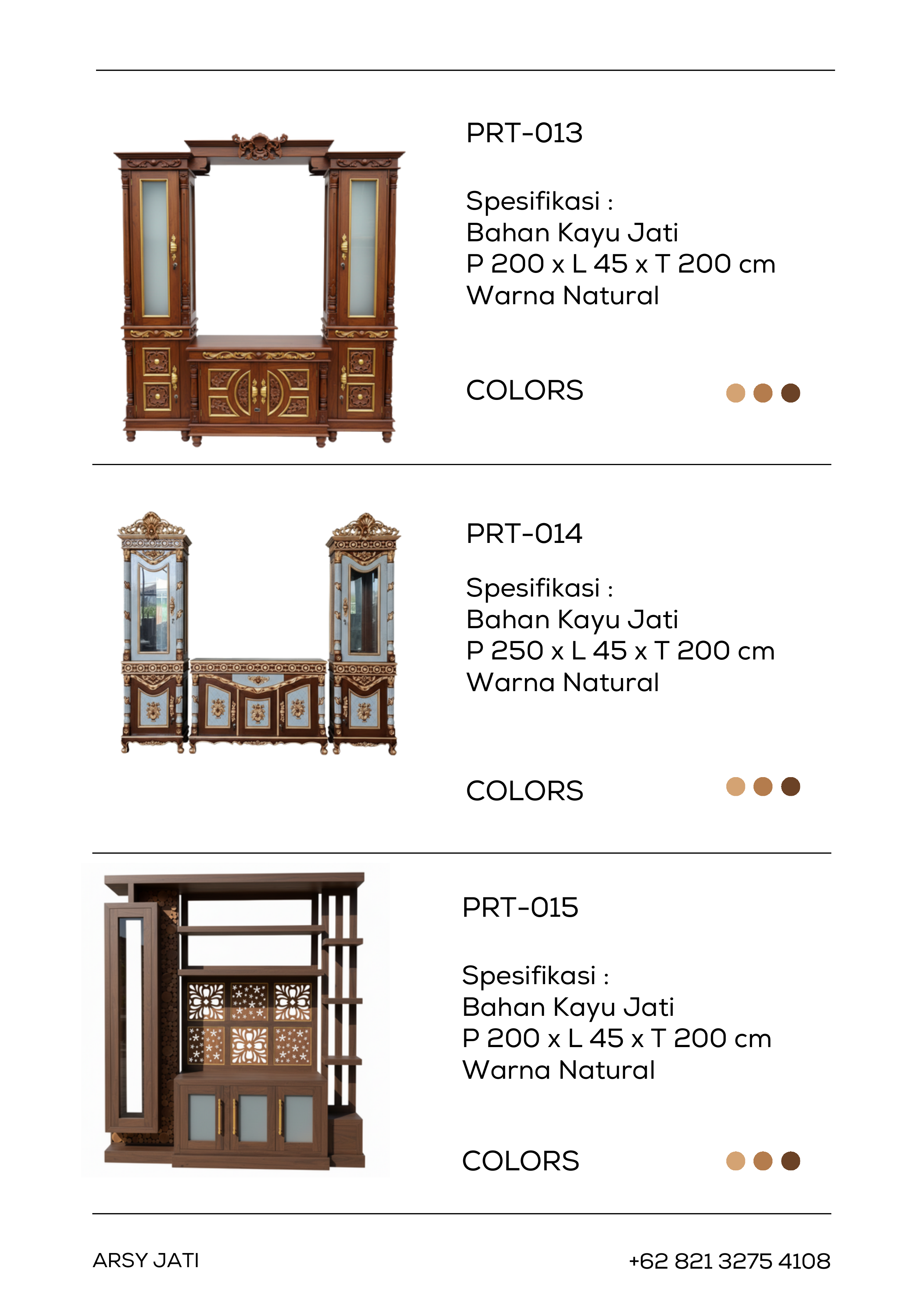 ArsyJati Joglo Jati - Halaman 37 | Furniture Kayu Jati Premium