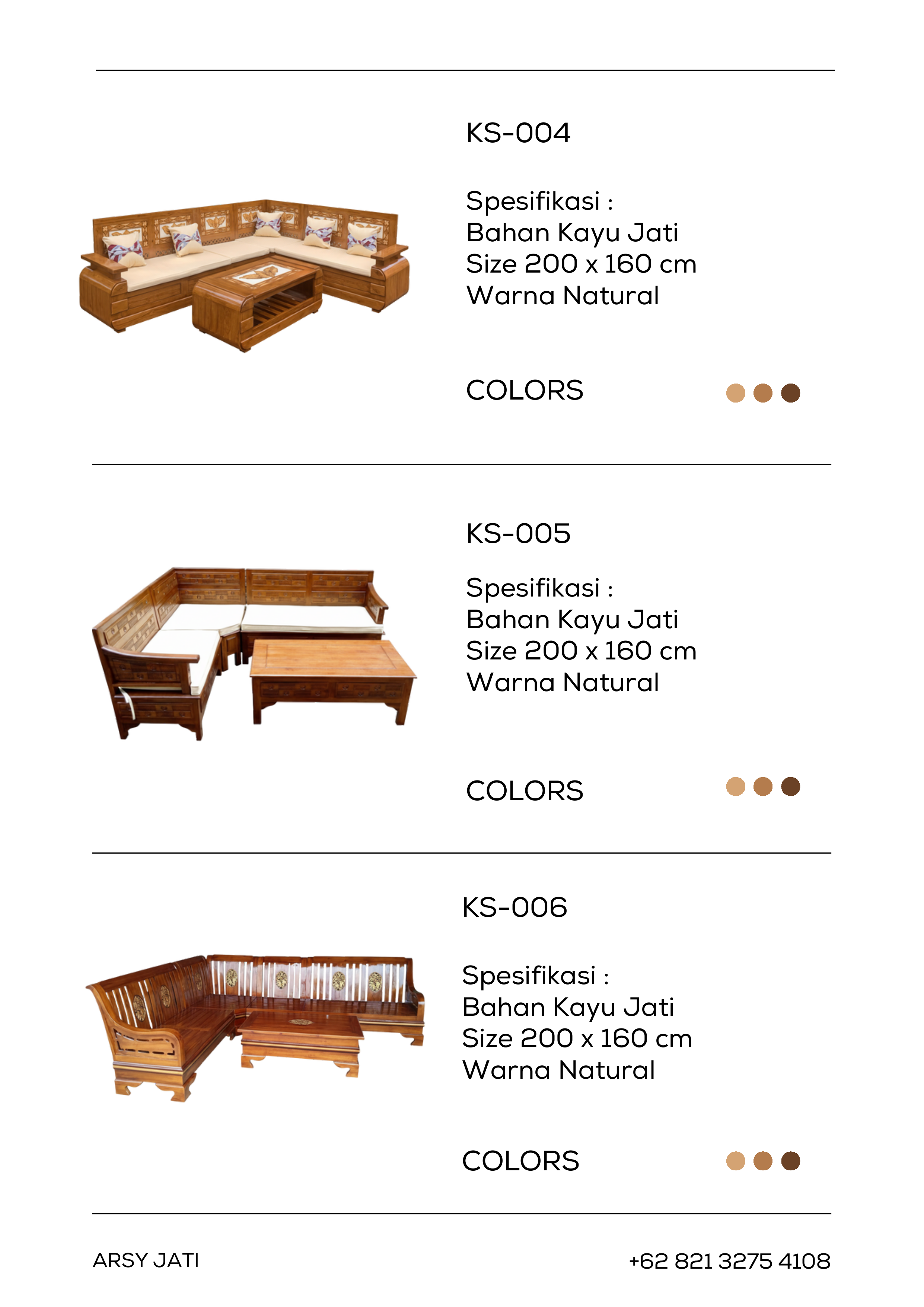 ArsyJati Joglo Jati - Halaman 47 | Furniture Kayu Jati Premium